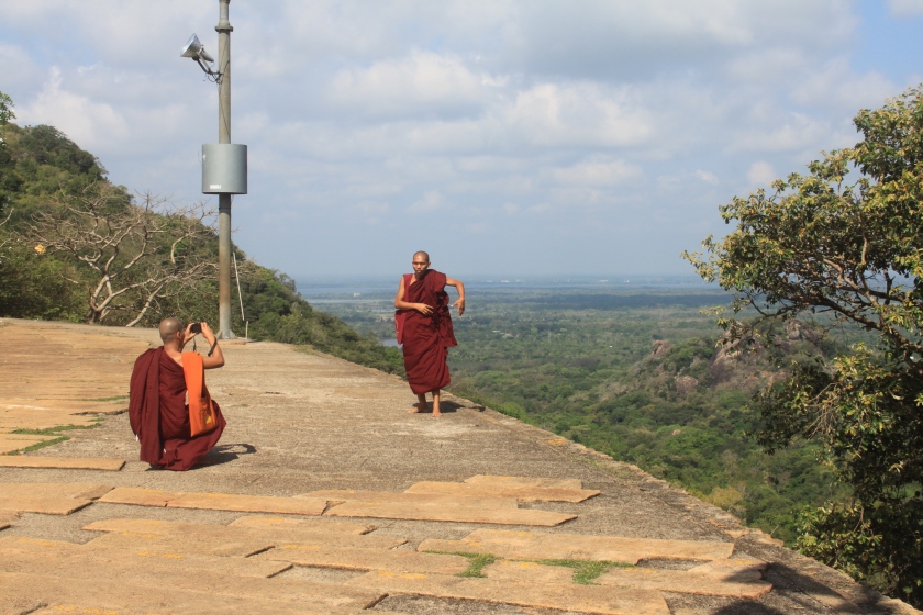 Monks, Mihintale